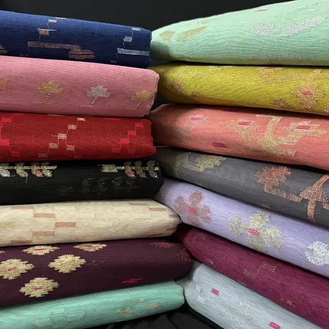 60-80 Count Jamdani Saree